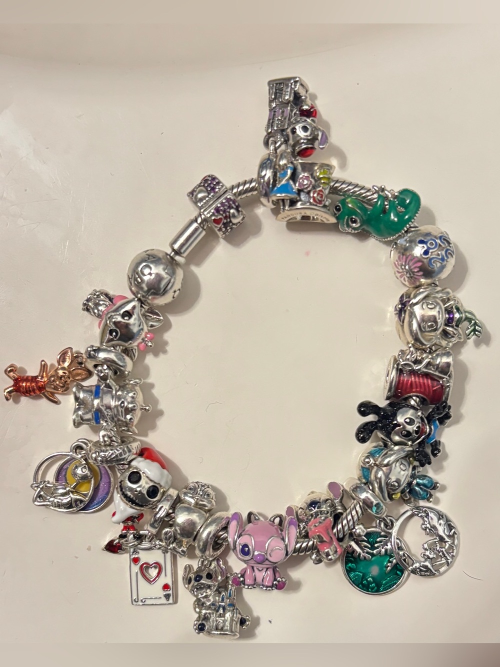 Pandora disney charm bracelet